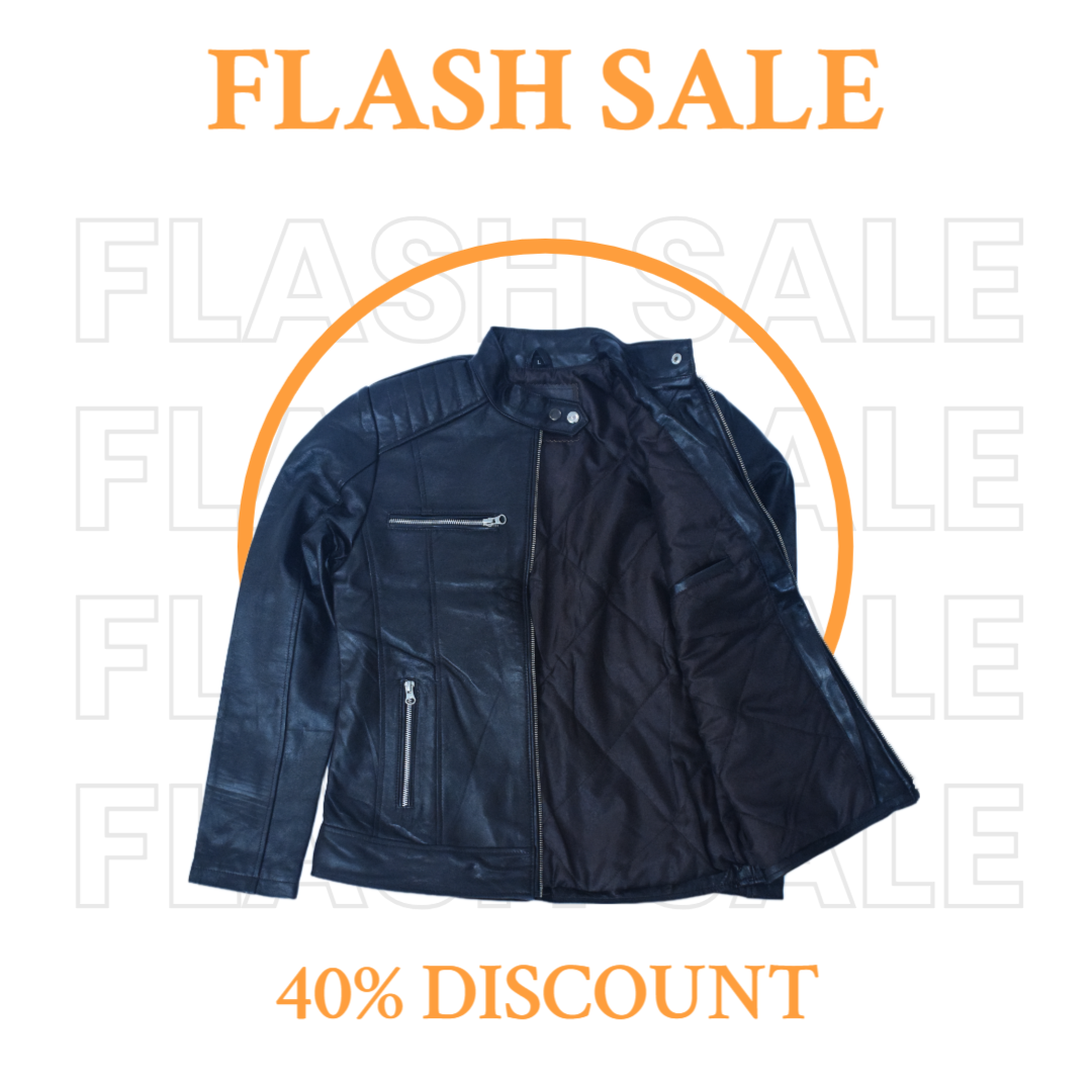 Women's Classic Brown Genuine Leather Biker Jacket – Eliteverse Edition